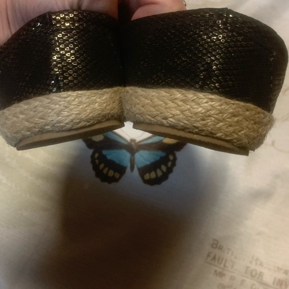 Seven7 cape azul espadrille slip ons - Picture 6 of 6